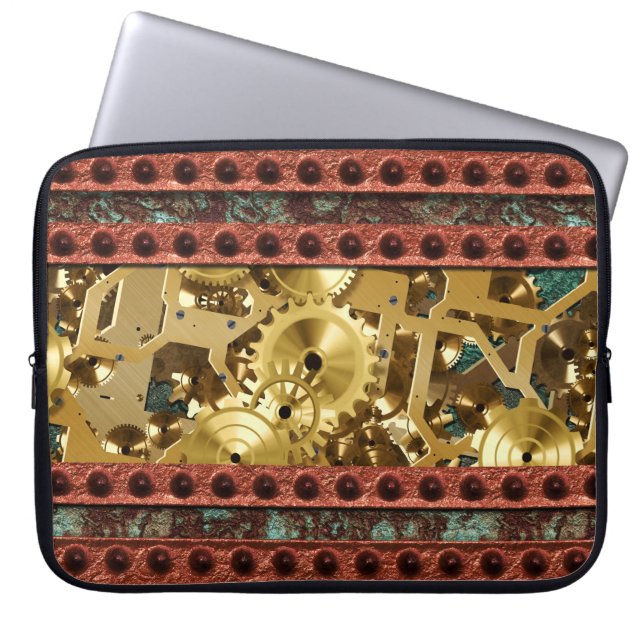 Protection Pour Ordinateur Portable Douille d'ordinateur portable de Steampunk 4 (Devant)