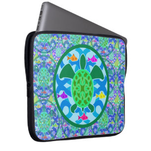 Protection Pour Ordinateur Portable Douille d'ordinateur portable de tortue de mer