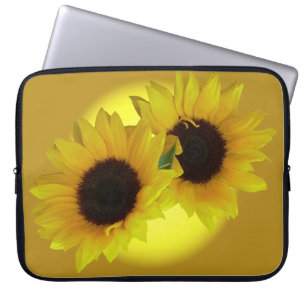 Protection Pour Ordinateur Portable Douille d'ordinateur portable de tournesol de