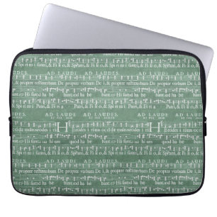 Protection Pour Ordinateur Portable Douille médiévale 13" du néoprène de manuscrit