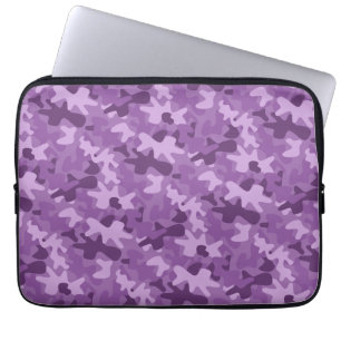 Protection Pour Ordinateur Portable Douille pourpre d'ordinateur portable de motif de
