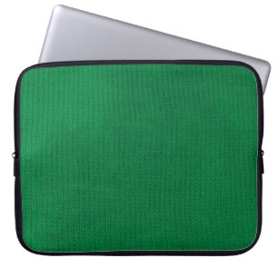 Protection Pour Ordinateur Portable Douille verte d'ordinateur portable de Stockinette