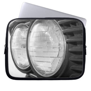 Protection Pour Ordinateur Portable douille vintage d'ordinateur portable de phares de