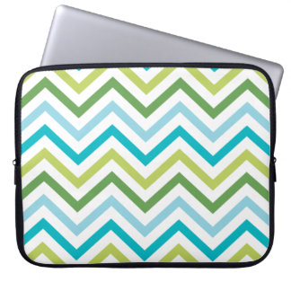 Protection Pour Ordinateur Portable Douilles bleues et vertes   d'ordinateur portable 