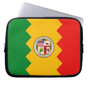 Protection Pour Ordinateur Portable Drapeau californien, Los Angeles