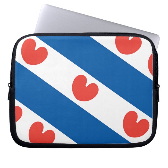 Protection Pour Ordinateur Portable Drapeau de la Frise (Devant)