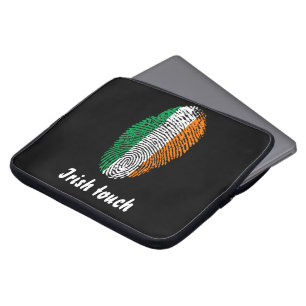 Protection Pour Ordinateur Portable Drapeau d'empreinte digitale de contact