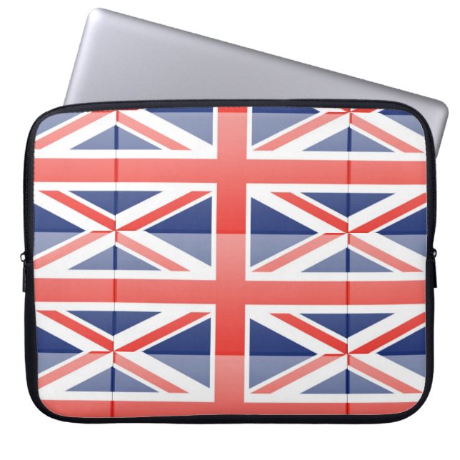 Protection Pour Ordinateur Portable Drapeau du Royaume-Uni (Devant)