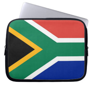 Protection Pour Ordinateur Portable Drapeau sud-africain - Manche pour ordinateur port