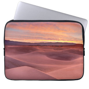 Protection Pour Ordinateur Portable Dunes de sable rose, Vallée de la Mort, CA