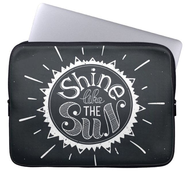 Protection Pour Ordinateur Portable Éclat comme The Sun (Devant)