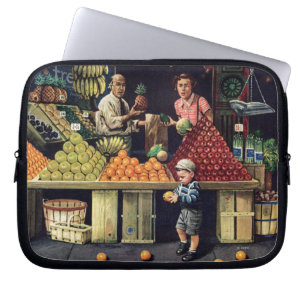 Protection Pour Ordinateur Portable Enfant en bas âge et oranges