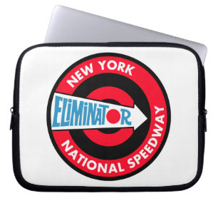 Protection Pour Ordinateur Portable Enseigne vintage du New York National Speedway