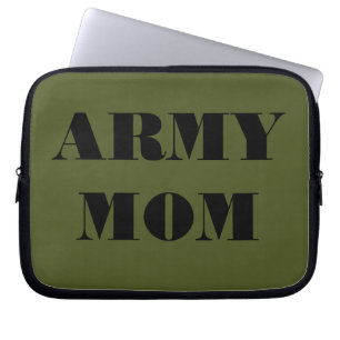 Protection Pour Ordinateur Portable Étui pour ordinateur portable Maman de l'armée