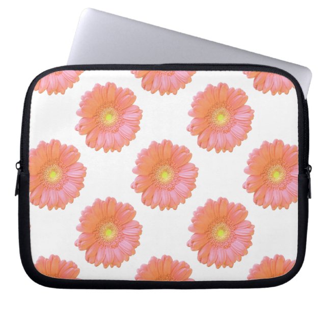 Protection Pour Ordinateur Portable Faisée de gerbera orange (Devant)
