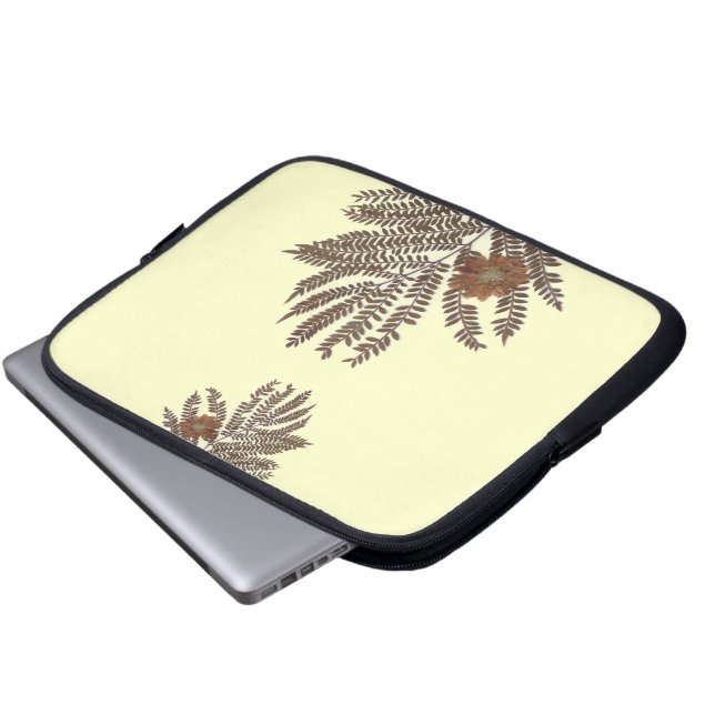 Protection Pour Ordinateur Portable Ferme et fleur (Devant bas)