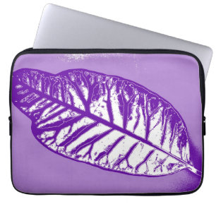 Protection Pour Ordinateur Portable Feuille d'art 18