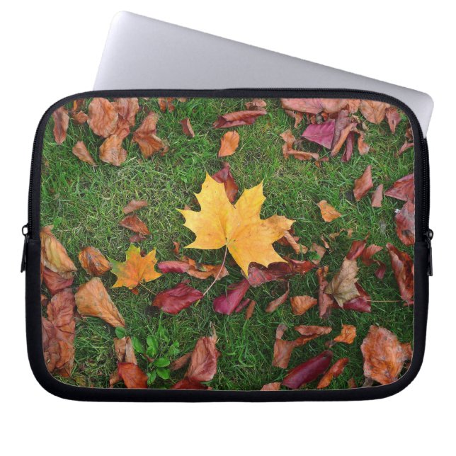 Protection Pour Ordinateur Portable Feuilles d'automne (Devant)