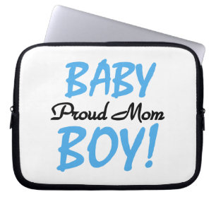 Protection Pour Ordinateur Portable Fier Maman Bébé Garçon Cadeaux