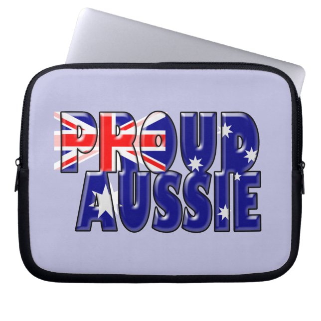 Protection Pour Ordinateur Portable fière Aussie (Devant)