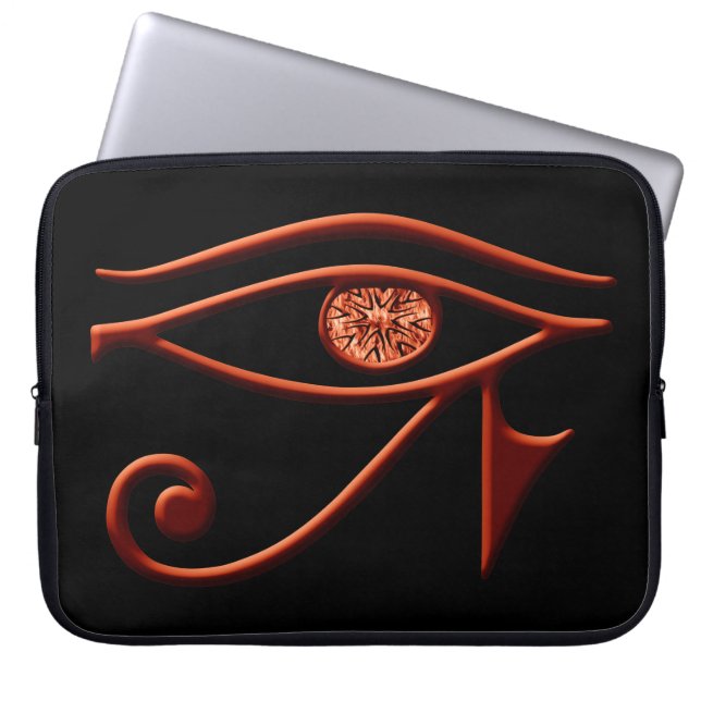 Protection Pour Ordinateur Portable Fiery Eye Of Horus Portable Sleeve (Devant)