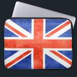 Protection Pour Ordinateur Portable Flag de Grunge<br><div class="desc">Grunge United Kingdom Flag. Le design est disponible sur d'autres produits.</div>