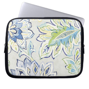 Protection Pour Ordinateur Portable Fleur bleue de Bohème