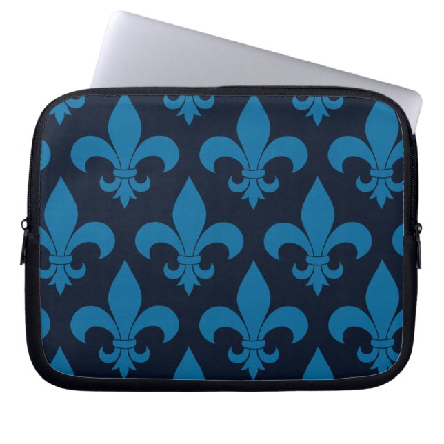 Protection Pour Ordinateur Portable Fleur de lis motif Paris (Devant)