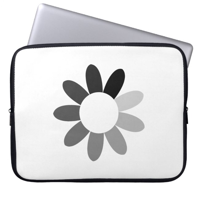 Protection Pour Ordinateur Portable Fleur tonale (Devant)
