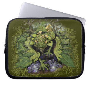 Protection Pour Ordinateur Portable Forest Foliage Dragon~coque d'ordinateur portable