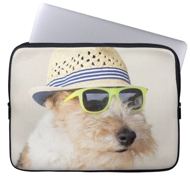 Protection Pour Ordinateur Portable Fox Terrier (Devant)