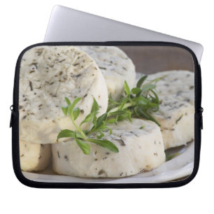 Protection Pour Ordinateur Portable Fromage de chèvre français - chèvre - avec des her