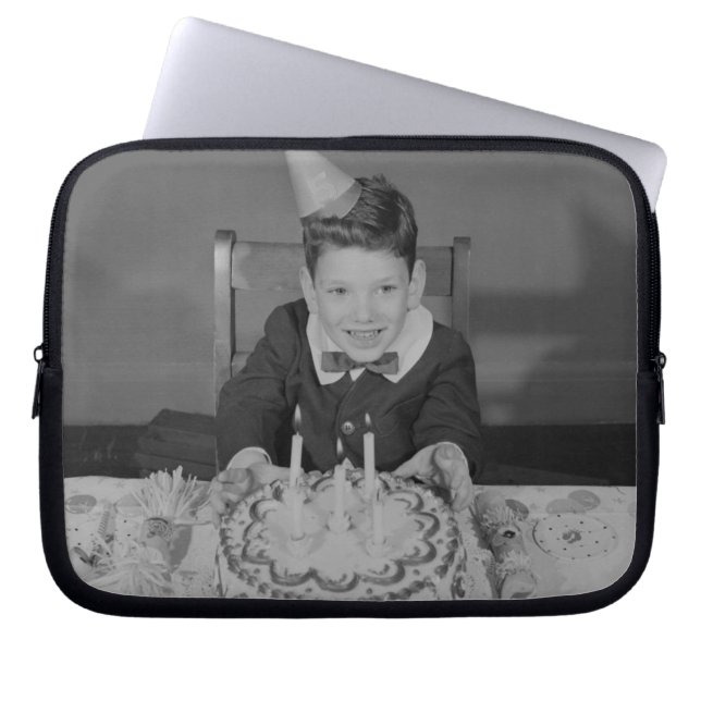 Protection Pour Ordinateur Portable Gâteau d'anniversaire (Devant)