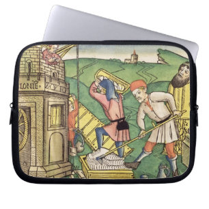 Protection Pour Ordinateur Portable Genèse 11 1-9 construisant la tour de Babel, de t