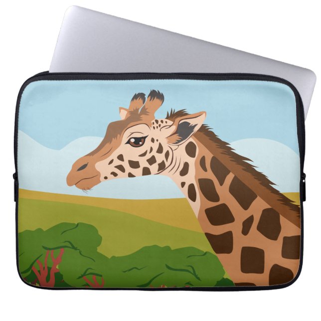 Protection Pour Ordinateur Portable Giraffe (Devant)