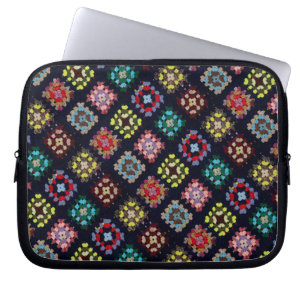 Protection Pour Ordinateur Portable Granny carrés