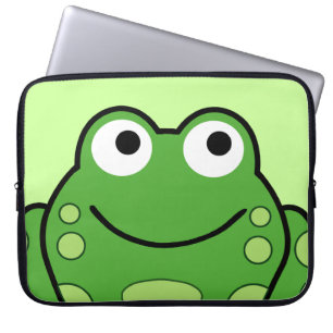 Protection Pour Ordinateur Portable Grenouille heureuse