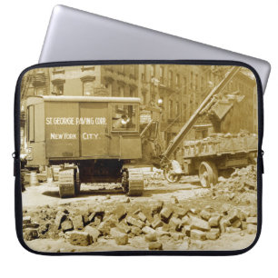 Protection Pour Ordinateur Portable Grue de construction de New York 1920 dans le nord