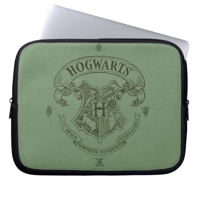 Protection Pour Ordinateur Portable Harry Potter | Blason de Poudlard (Devant)