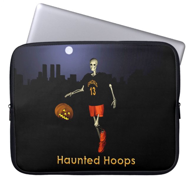 Protection Pour Ordinateur Portable Haunted Hoops (Devant)