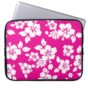Protection Pour Ordinateur Portable Hawaï rose