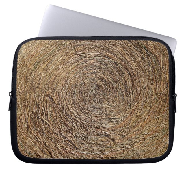 Protection Pour Ordinateur Portable Hay Bale Portable Sleeve (Devant)