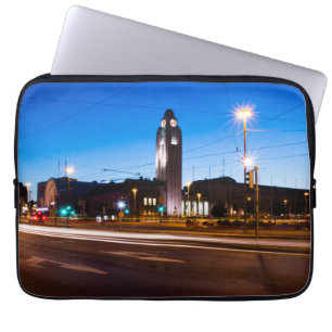 Protection Pour Ordinateur Portable Helsinki centrale pendant l'heure bleue