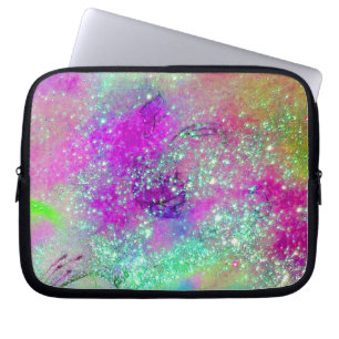 Protection Pour Ordinateur Portable JARDIN DES OMBRES PERDUES /violet violet rose