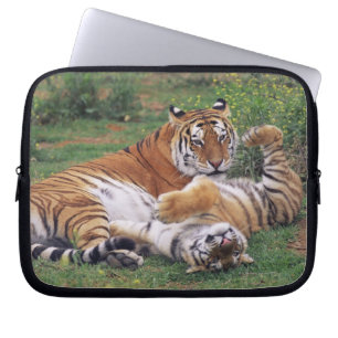 Protection Pour Ordinateur Portable Jeu de tigres de Bengale