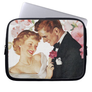 Protection Pour Ordinateur Portable Jeunes couples dans le tenue de soirée