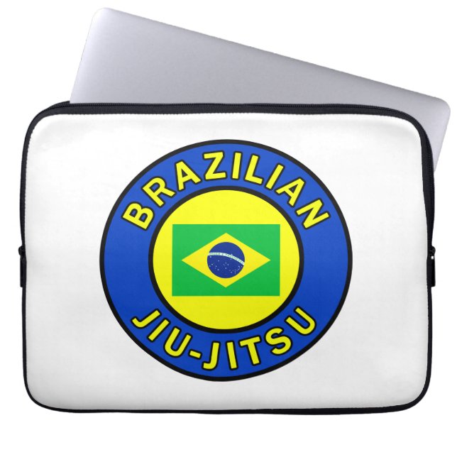 Protection Pour Ordinateur Portable Jiu Jitsu (Devant)