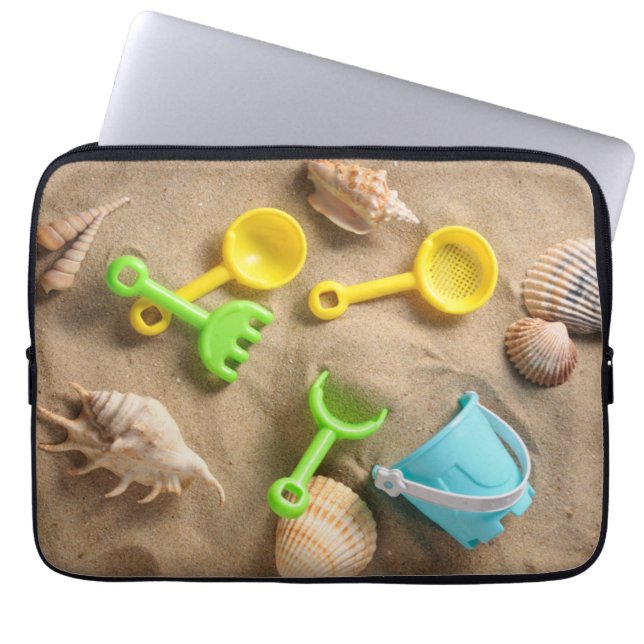 Protection Pour Ordinateur Portable Jouets de plage (Devant)