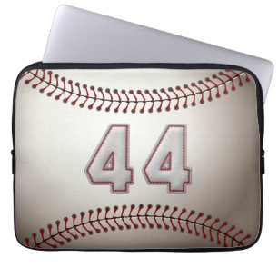 Protection Pour Ordinateur Portable Joueur numéro 44 - points frais de base-ball