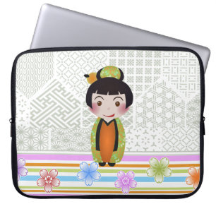 Protection Pour Ordinateur Portable kokeshi noshi